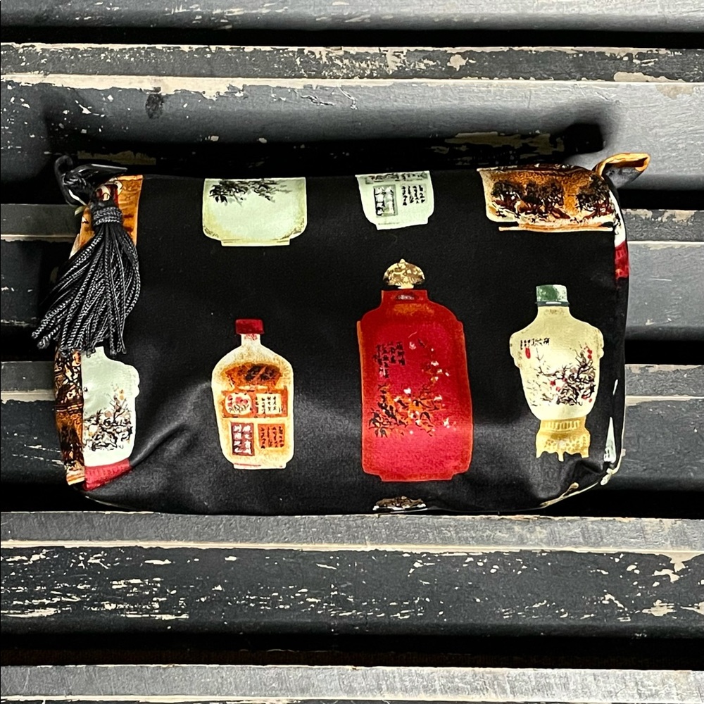 NORDIC HOUSE DESIGNS NYC Asian Bottle Cosmetic Bag
